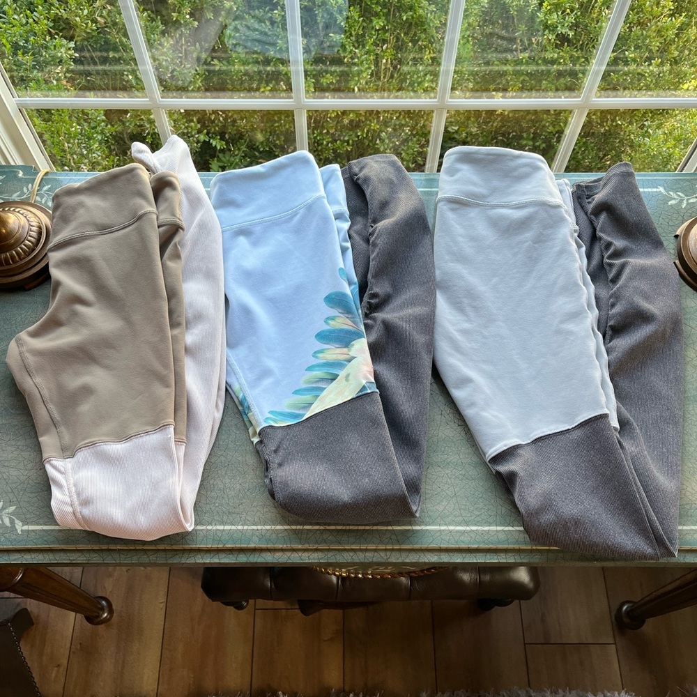 3 Pairs of Alo Yoga Goddess Leggings